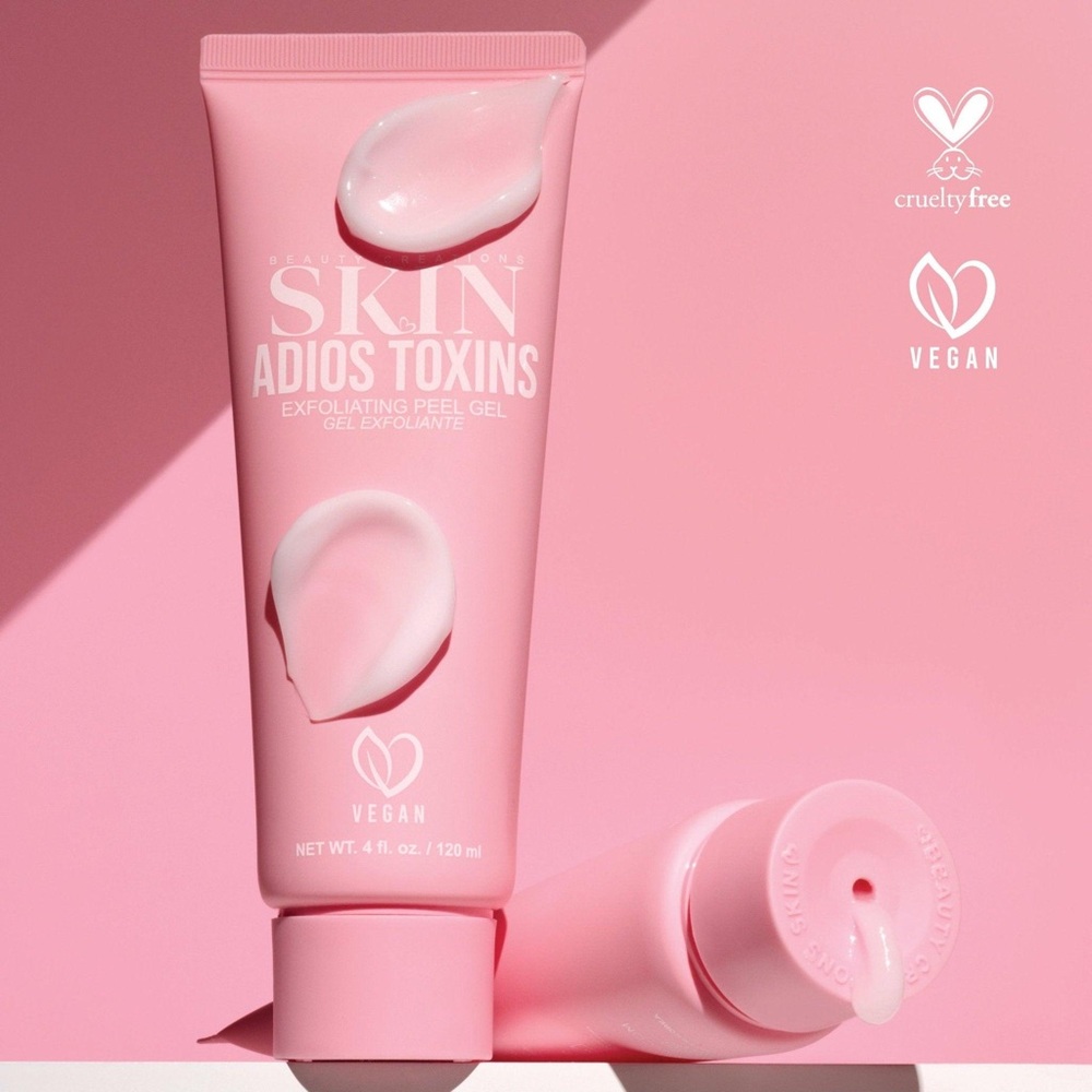 Skin Adios Toxins Exfoliating Peel Gel - Pink
